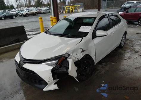 2019 Toyota Corolla Le from USA, damaged, VIN 5YFBURHE7KP861444